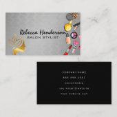 Makeup Produkte | Schönheit und Haare Visitenkarte (Vorne/Hinten)