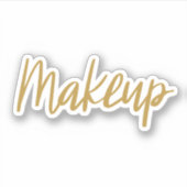Makeup-Speichersticker Aufkleber (Vorderseite)