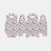 Makeup Sticker Muster Geschenkschachtel (Ungefaltet)