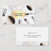 Makeup-Tools | Makeup-Stylist Visitenkarte (Vorne/Hinten)