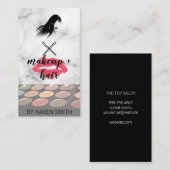 Makeup und Haare | Beautician | STYLIST Visitenkarte (Vorne/Hinten)