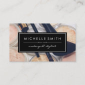 Makeup und Haare Visitenkarte (Vorderseite)