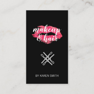 Makeup und Haare Visitenkarte