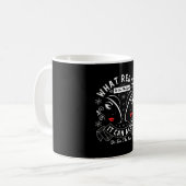 Makeup - Was Rot für den Geist tun kann Kaffeetasse (Vorderseite Links)