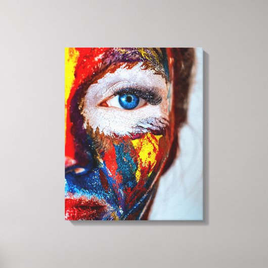 Makeup | Zazzle_Growshop. Leinwanddruck (Vorderseite)