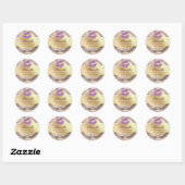 Makeup Zebra Sticker Juwelier Sparkle Pink Gold (Blatt)