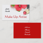 MakeUpArtist Visitenkarte (Vorne/Hinten)