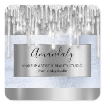 Makeuty Beauty Glitzer Silver Frame Vielen Dank