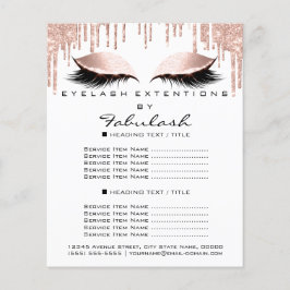 Makeuty Beauty White Pink Glitzer Flyer Spark Blue