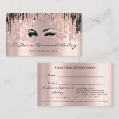 Makeux Artist Rose Park Lifte Terminkarte (Vorne/Hinten)