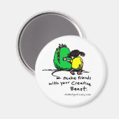 Makfreunde Magnet (Vorderseite/Rückseite)