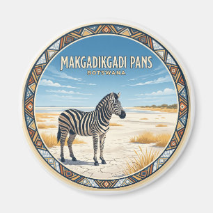 Makgadikgadi Pans Nata Botswana Reise Magnet