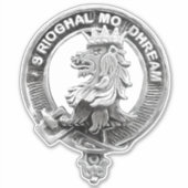 Makgregor-Abzeichen Aufkleber (Vorderseite)