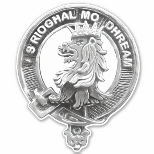 Makgregor-Abzeichen Aufkleber (Vorderseite)