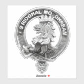 Makgregor-Abzeichen Aufkleber (Blatt)