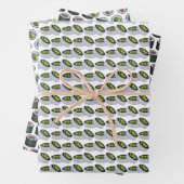 Maki japi Food Sushi Rolls Spicy Tuna Avocado Geschenkpapier Set (Beispiel)