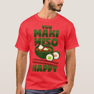 Maki Miso Japanese Food Pub T-Shirt