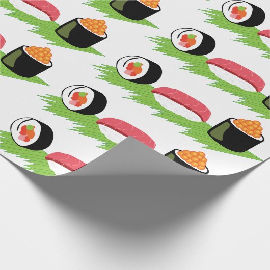Maki Nigiri Ikura Geschenkpapier (Ecke)