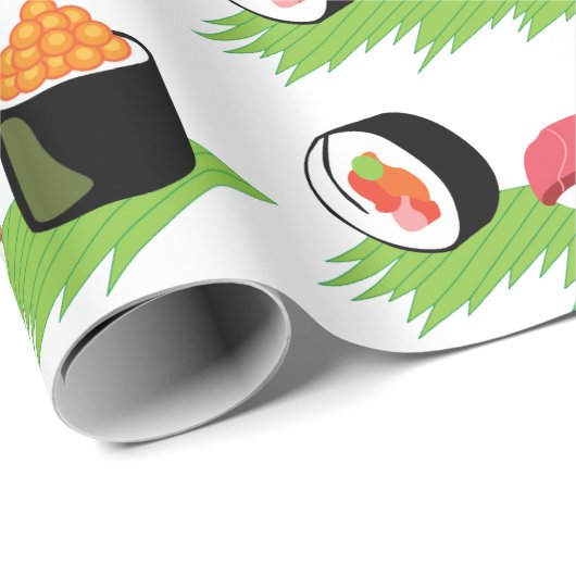 Maki Nigiri Ikura Geschenkpapier (Rolleneckpunkt)