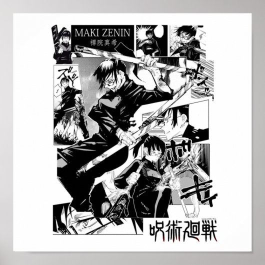 Maki zenin poster (Vorne)