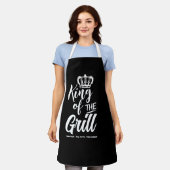 Makin' Bacon Magic: Cooking mit Bacon anpassen Schürze (Getragen)