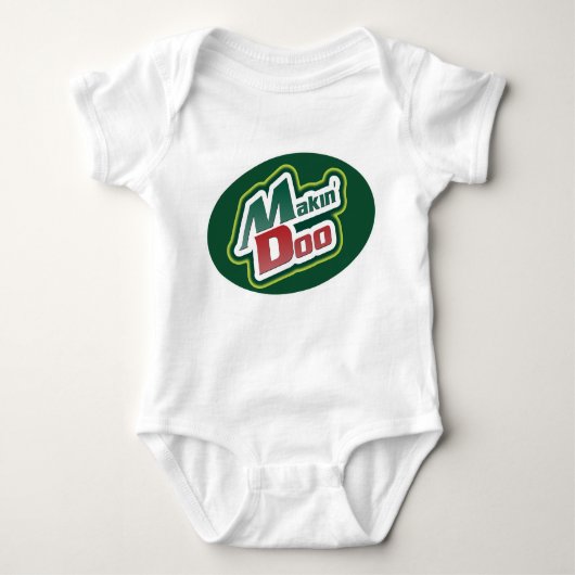 Makin Doo Parodie Baby Strampler (Vorderseite)