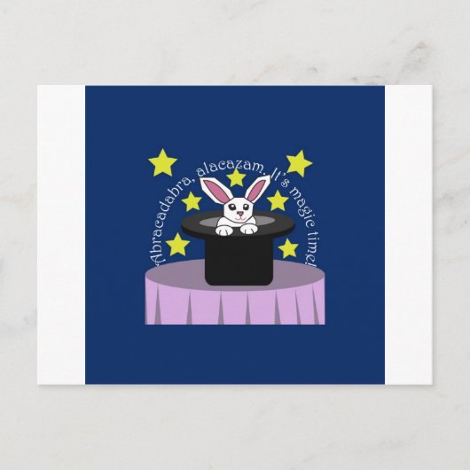 Makin' Magic Bunny Postkarte (Vorderseite)