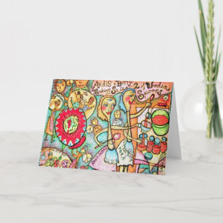 Makin' Salsa Grußkarte Karte