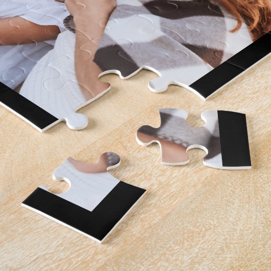 Making 21 look good gold black foto birthday puzzle (Seite)