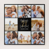 Making 21 look good gold black foto birthday puzzle (Vertikal)