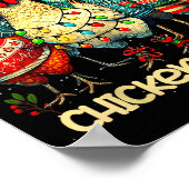 Making A List Chicken It Twice Funny Mama Chicken Poster (Ecke)