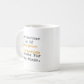 Making Abstract Concepts Concrete Math Teacher Kaffeetasse (Vorderseite Links)