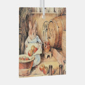 "Making Apple Cider" von Beatrix Potter Ornament Aus Glas (Vorderseite Rechts)