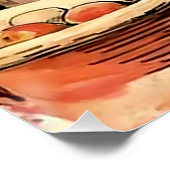 "Making Apple Cider" von Beatrix Potter Poster (Ecke)