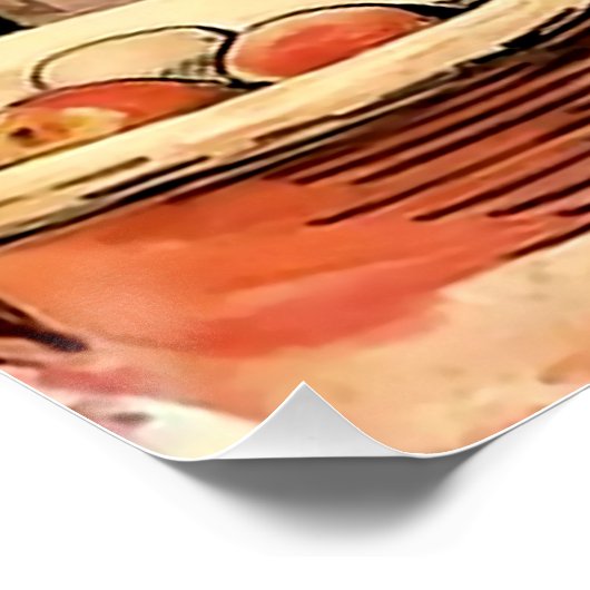 "Making Apple Cider" von Beatrix Potter Poster (Ecke)