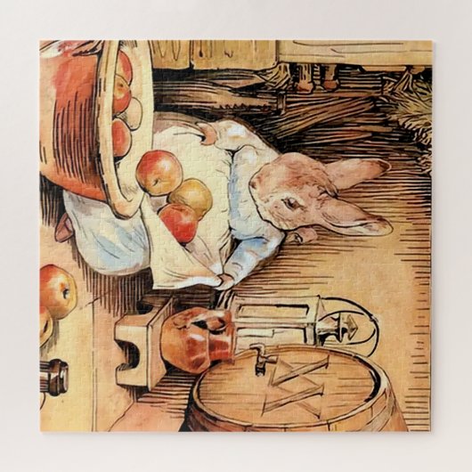 "Making Apple Cider" von Beatrix Potter Puzzle (Horizontal)