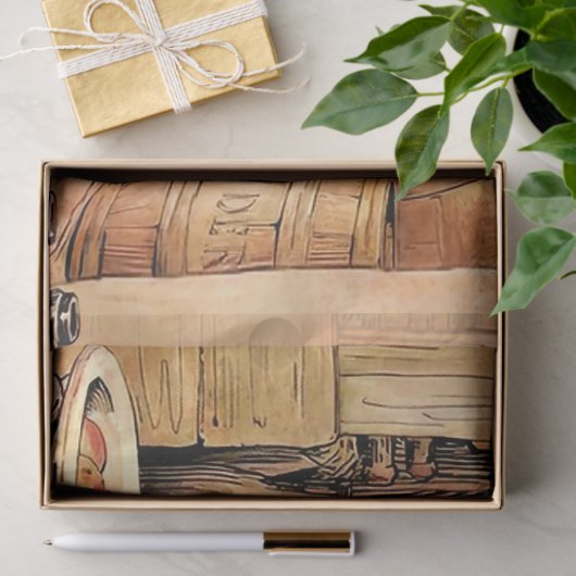 "Making Apple Cider" von Beatrix Potter Seidenpapier (Geschenk)