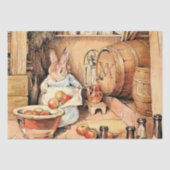 "Making Apple Cider" von Beatrix Potter Seidenpapier (Vorderseite)