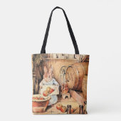 "Making Apple Cider" von Beatrix Potter Tasche (Rückseite)
