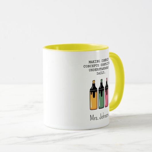 Making Complex Concepts Completely Understandable Tasse (VorderseiteRechts)