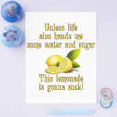 Making Lemonade Flyer (Einzeln)