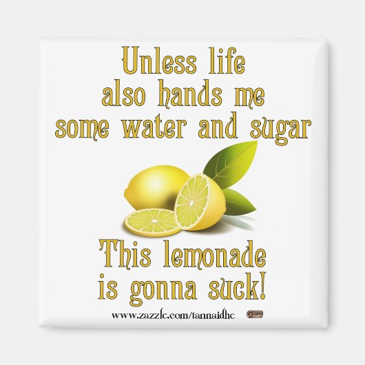 Making Lemonade Magnet (Vorne)