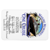 Making Memories One Cruise at a Time Cruise Door Magnet (Horizontal)