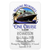 Making Memories One Cruise at a Time Cruise Door Magnet (Vertikal)