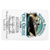 Making Memories One Cruise at a Time Cruise Door Magnet (Horizontal)