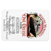 Making Memories One Cruise at a Time Cruise Door Magnet (Horizontal)