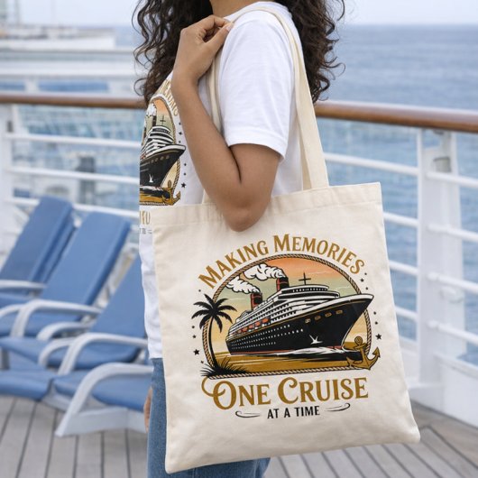 Making Memories One Cruise at a Time Tragetasche