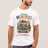 Making Memories One Mile at a Time | Custom Family T-Shirt (Vorderseite)