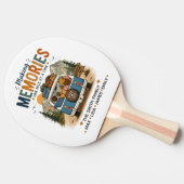 Making Memories One Mile at a Time | Custom Family Tischtennis Schläger (Seitenansicht)