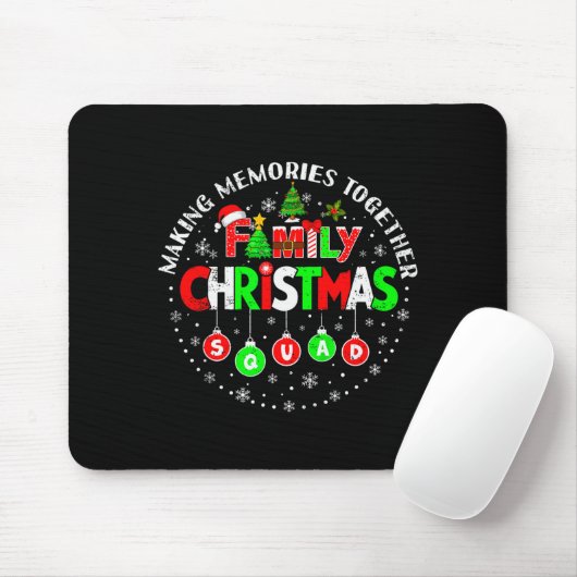 Making Memories Together Matching Squad Santa Elf  Mousepad (Mit Mouse)